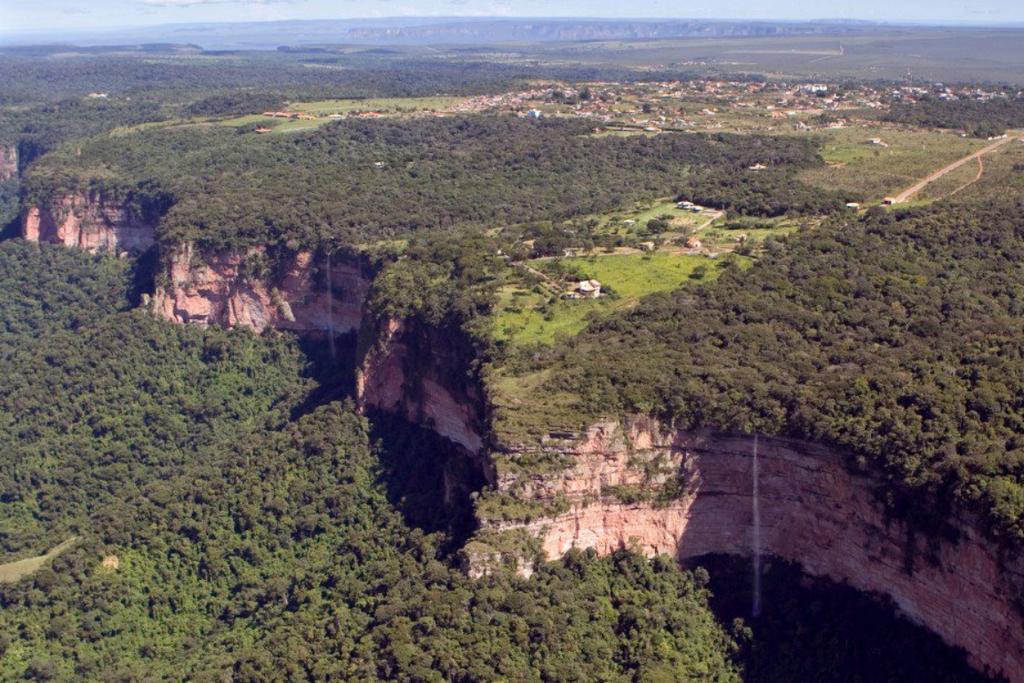 Pousada Vento Sul Hotel Chapada dos Guimarães Buitenkant foto